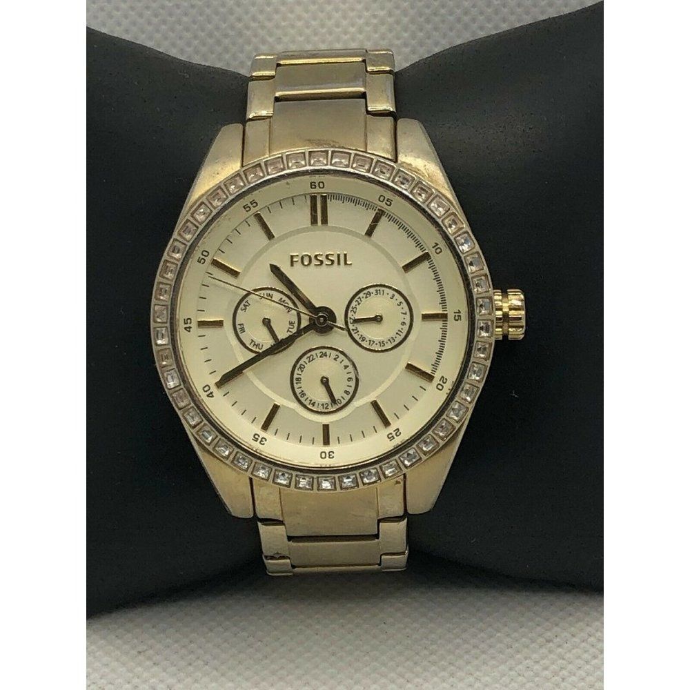 Fossil BQ1434 Women's Stainless Steel Analog Gold